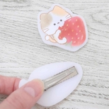 ヘアアクセ マットヘアクリップ もぐにゃん | cinemacollection | 詳細画像2