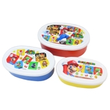 スーパーマリオ 保存容器 抗菌シール容器3Pセット | cinemacollection | 詳細画像1 