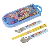 パウパトロール カトラリーセット 抗菌食洗対応スライドトリオセット | cinemacollection | 詳細画像1 