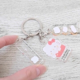 スタジオハヌルxサンリオキャラクターズ キーホルダー 3連アクリルキーホルダー | cinemacollection | 詳細画像2