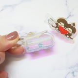 モンチッチ ヘアアクセ オーロラアクリルヘアクリップ | cinemacollection | 詳細画像2 