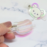 リラックマ ヘアアクセ オーロラアクリルヘアクリップ | cinemacollection | 詳細画像2