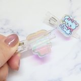 スイマー ヘアアクセ オーロラアクリルヘアクリップ | cinemacollection | 詳細画像2 