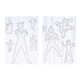 ウルトラヒーローズ 塗り絵 ぬりえdeシール | cinemacollection | 詳細画像3