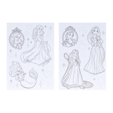 ディズニープリンセス 塗り絵 ぬりえdeシール | cinemacollection | 詳細画像2