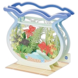 グリーティングカード 立体オルゴールカード 金魚鉢2 | cinemacollection | 詳細画像1 