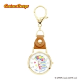 おさるのジョージ キーホルダー時計 レザーKCウォッチ | cinemacollection | 詳細画像1 