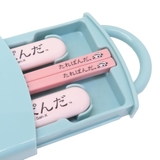 たれぱんだ お箸＆フォーク＆スプーンセット 抗菌食洗機対応スライド式トリオセット | cinemacollection | 詳細画像2 