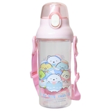 すみっコぐらし 水筒 食洗器対応直飲プラ製ワンタッチクリアボトル | cinemacollection【KIDS】 | 詳細画像1 