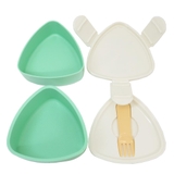 スヌーピー お弁当箱 抗菌三角おにぎりランチボックス2段 | cinemacollection | 詳細画像3 