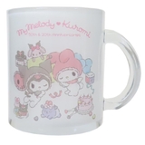 マイメロディ＆クロミ マグカップ ガラスマグカップ | cinemacollection | 詳細画像1 