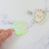 いしよわちゃん ヘアアクセ オーロラアクリルヘアクリップ | cinemacollection | 詳細画像2 