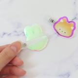 シュガーココムー ヘアアクセ オーロラアクリルヘアクリップ | cinemacollection | 詳細画像2