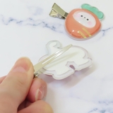 ヘアアクセ ボンボンドロップ 前髪クリップ | cinemacollection | 詳細画像2 