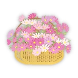 グリーティングカード 立体カード LGコスモス花かご3 | cinemacollection | 詳細画像3 