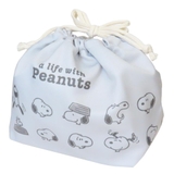 スヌーピー ランチ巾着 お弁当きんちゃくポーチ | cinemacollection | 詳細画像1 