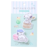 スヌーピー ヘアアクセ マットヘアクリップ | cinemacollection | 詳細画像1 