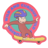 おさるのジョージ ダイカットシール キャラクターステッカー | cinemacollection | 詳細画像1 