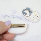 ゆるいるか ヘアアクセ マットヘアクリップ | cinemacollection | 詳細画像2 