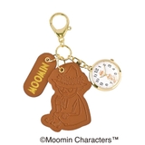 ムーミン キーホルダー時計 ムーミン型押しレザーチャームKC | cinemacollection | 詳細画像1