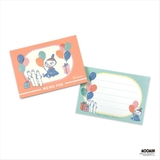 ムーミン メッセージメモパッド 全くるみ巻きブック型メモ | cinemacollection | 詳細画像1 