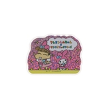 クレヨンしんちゃんxサンリオキャラクターズ ダイカットステッカー ホログラムステ… | cinemacollection | 詳細画像1 