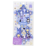 シールシート コンパクトマイデイステッカー ナイトカフェ | cinemacollection | 詳細画像1