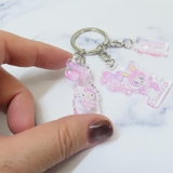 メゾピアノxハローキティ キーリング 3連アクリルキーホルダー | cinemacollection | 詳細画像2 