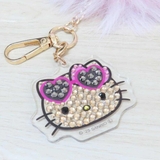 ハローキティ キーリング ストーン付きファーキーホルダー | cinemacollection | 詳細画像2 