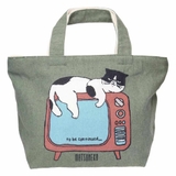 ランチバッグ ファスナー付きミニトートバッグ マツネコテレビ | cinemacollection | 詳細画像1 