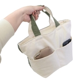 ランチバッグ ファスナー付きミニトートバッグ マツネコテレビ | cinemacollection | 詳細画像2 