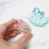 ちいかわ キーリング ぷっくりったいペアキーホルダー | cinemacollection | 詳細画像2 