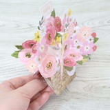 グリーティングカード フローラルポップアップバースデー フラワーバスケット | cinemacollection | 詳細画像4 