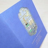 グリーティングカード ステンドグラスバースデーカード 乾杯 | cinemacollection | 詳細画像3 