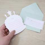 グリーティングカード グラフィカルカード バースデーケーキ | cinemacollection | 詳細画像2 