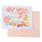 グリーティングカード コンフェッティミニカード バースデー | cinemacollection | 詳細画像1 