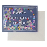 グリーティングカード コンフェッティミニカード バースデー | cinemacollection | 詳細画像1 