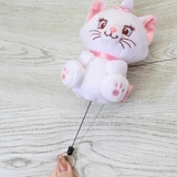 おしゃれキャット リール式キーケース ぬいぐるみリールキーカバー | cinemacollection | 詳細画像3 