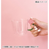 ガラスコップ 耐熱フラワーグラス クローバー | cinemacollection | 詳細画像2 