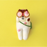 concombre?ねこねこ桜ピクニック マスコット 桜観察猫 | cinemacollection | 詳細画像2 