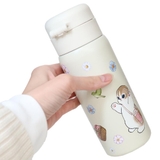 モフサンド 保温保冷水筒 ステンレスワンプッシュボトル350ml | cinemacollection | 詳細画像2 