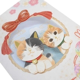和風カード ハンドメイドグリーティングカード 猫 | cinemacollection | 詳細画像3
