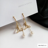 ドルフィン | デザインゴールドピアスE◆アクセサリー ピアス ゴールド | CITRINE Chakra