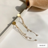 ロング | デザインゴールドピアスE◆アクセサリー ピアス ゴールド | CITRINE Chakra
