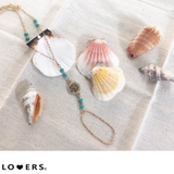 冬新作 ターコイズアンクレット ma | LOVERS | 詳細画像1 