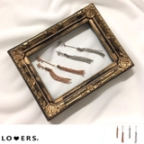 春新作 タッセルビジューピアス ma | LOVERS | 詳細画像1