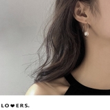 春新作 パールフックピアス ma | LOVERS | 詳細画像1