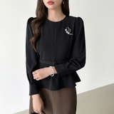 品よく映えるパールラインブローチ セレモニー ブローチ | COCOMOMO | 詳細画像5