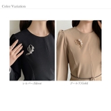 品よく映えるパールラインブローチ セレモニー ブローチ | COCOMOMO | 詳細画像8