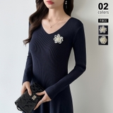 【選べる2デザイン】立体パールフラワーブローチ パールブローチ セレモニー | COCOMOMO | 詳細画像12